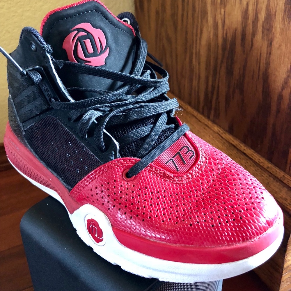 Boys Derrick Rose Adidas shoes